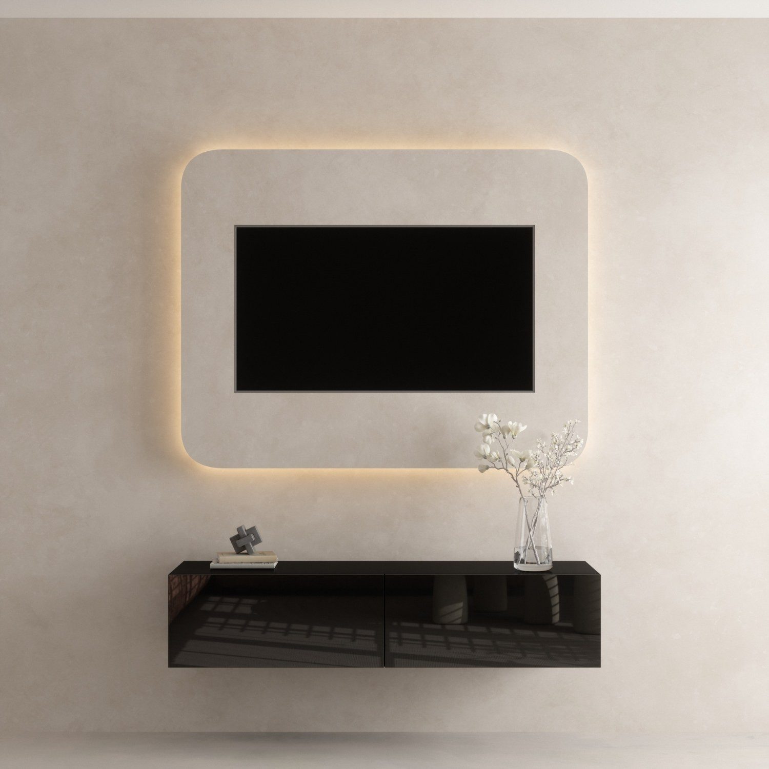 Planetmöbel TV-Board WEST (TV Lowboard, Fernsehschrank hängend oder stehend günstig online kaufen