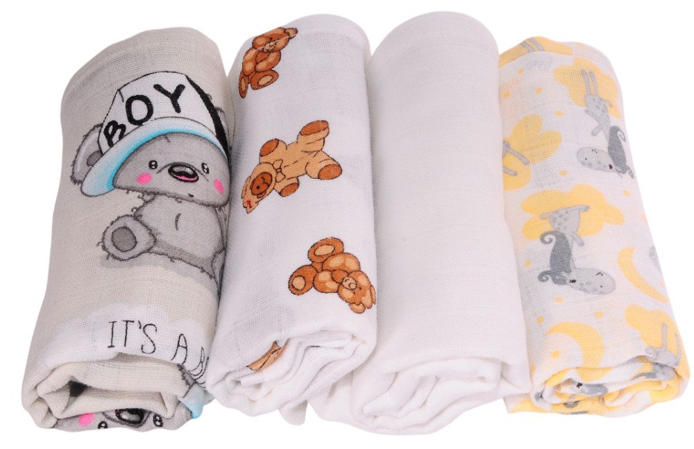 La Bortini Erstausstattungspaket Baby Set 20 Teile Body Hose Strampler Strumpfhosen Shirt Socken (Paket für Jungen, Bekleidung für Neugeborene, Geschenk zur Geburt) aus Baumwolle, ein Geschenk zur Geburt, Paket in Blau für Neugeborene