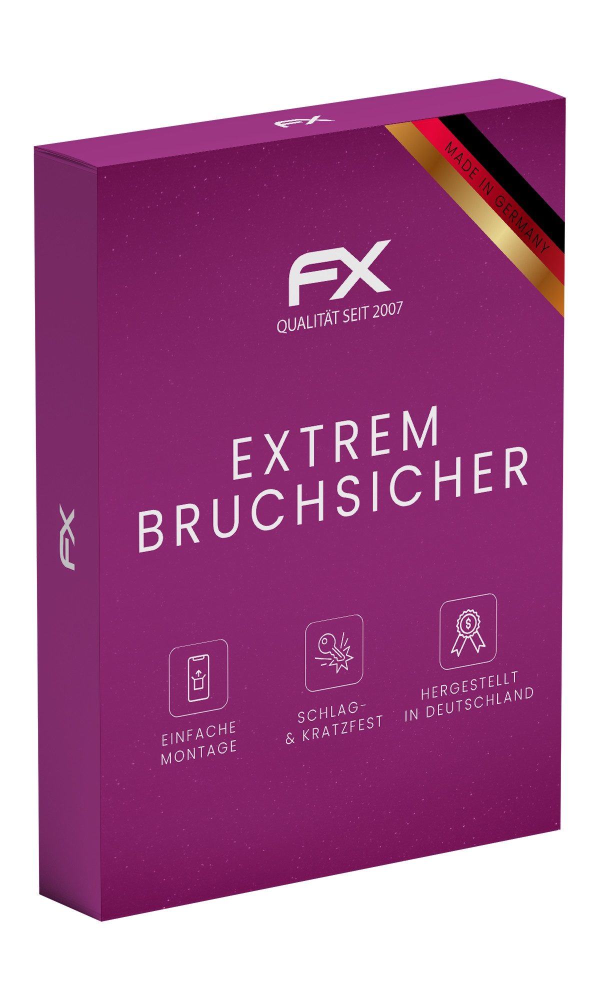 atFoliX Schutzfolie Panzerglasfolie für Aligator T761, Ultradünn und superhart