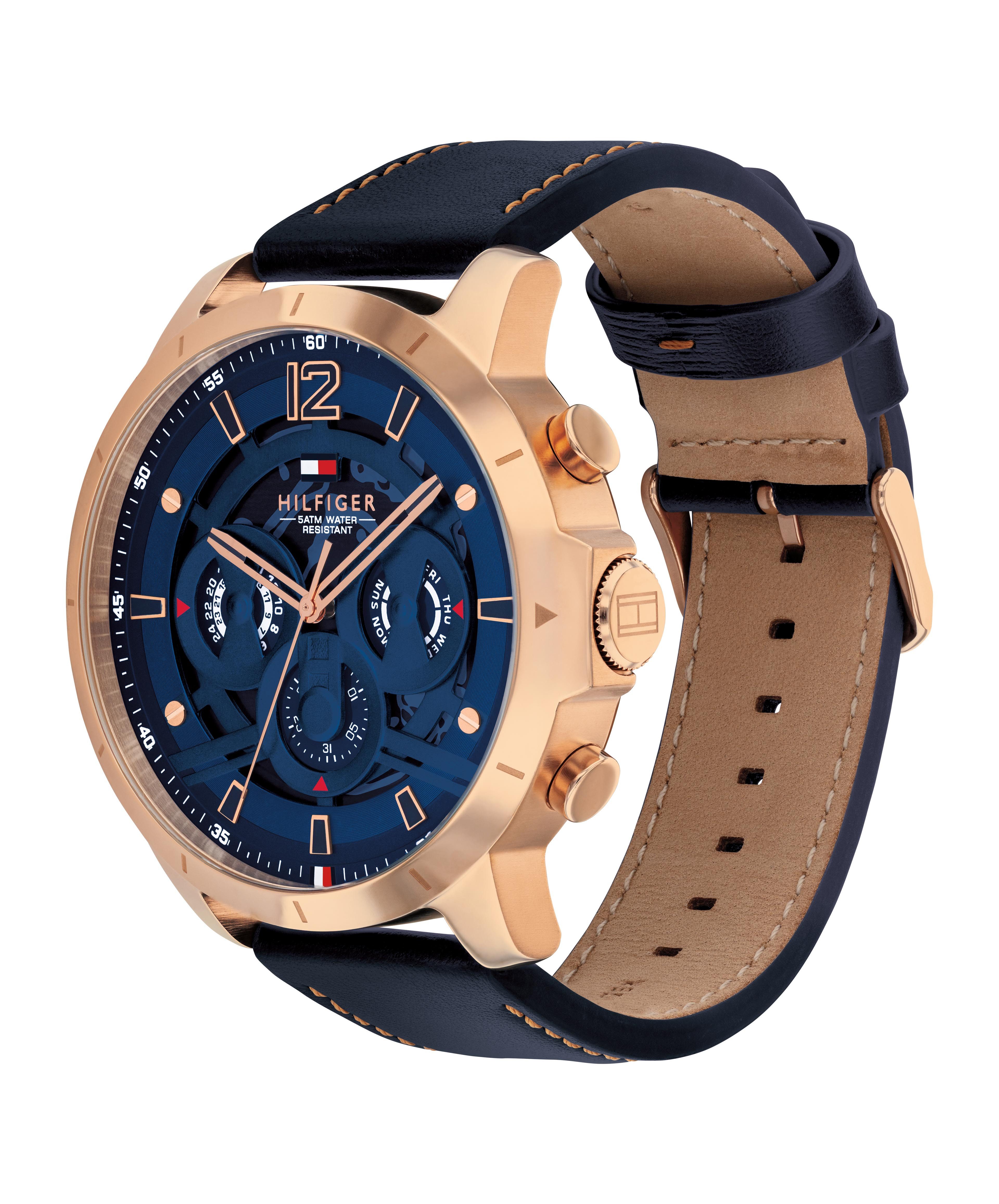 Tommy Hilfiger Multifunktionsuhr LUCA 1792206, Quarzuhr, Armbanduhr, Herren günstig online kaufen