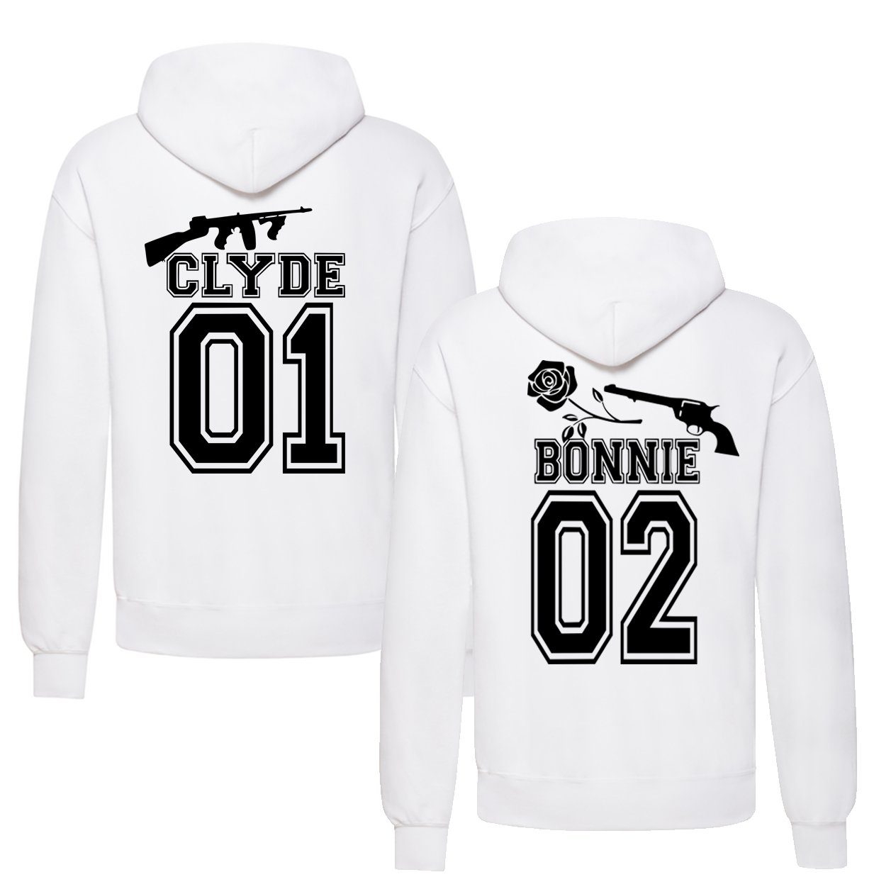 Kapuzenpullover Gangster Paar Hoodie Pullover
