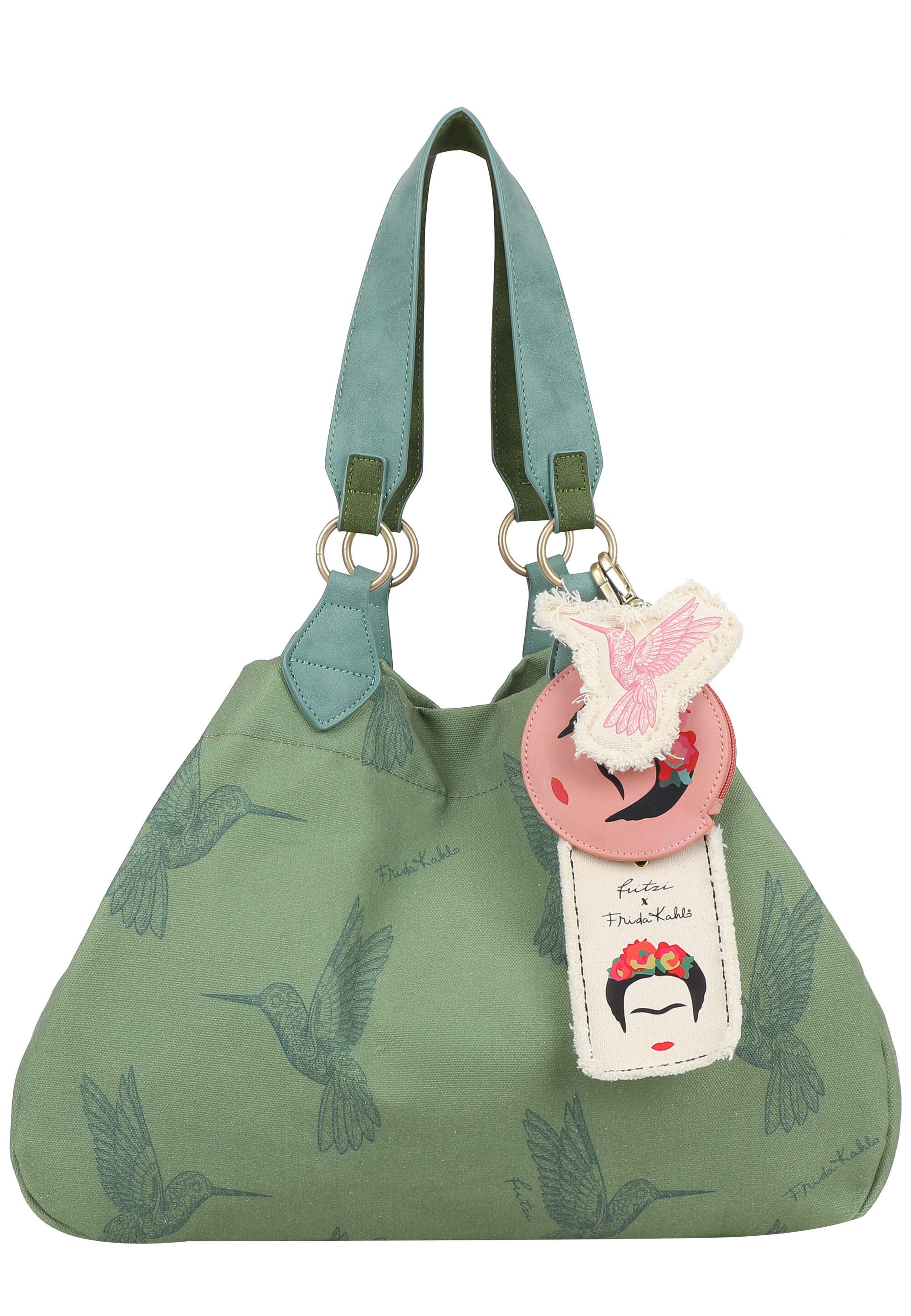 Fritzi aus Preußen Shopper Fritzi x Frida Kahlo, mit Kolibri-Print