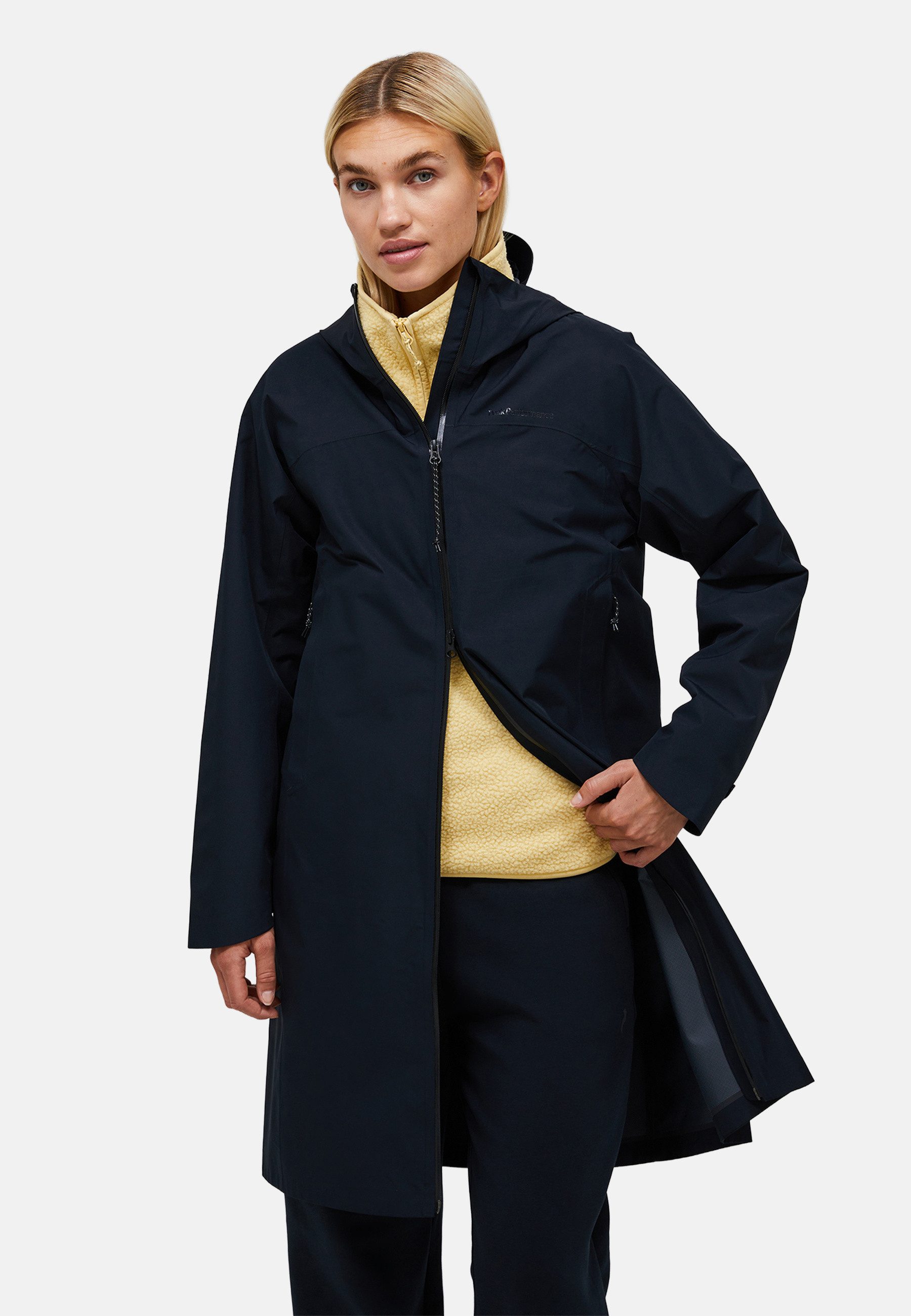 Peak Performance Regenmantel W Treeline Hipe® 2.5l Shell Parka wasserdicht