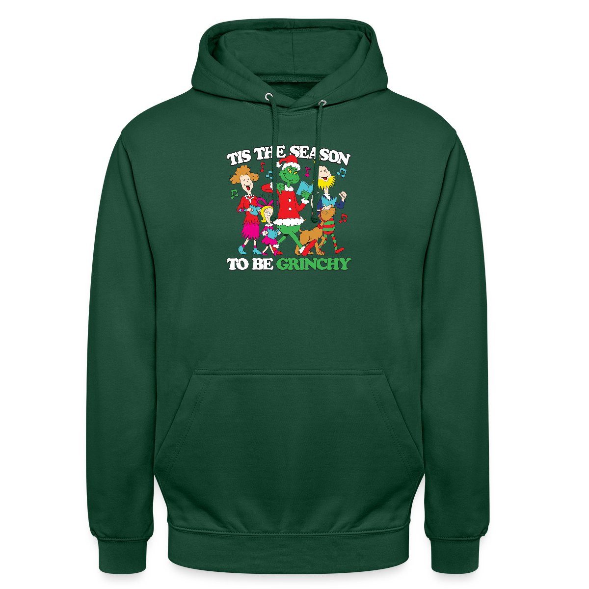Hoodie Der Grinch Spruch The Season To Be Grinchy Unisex Hoodie