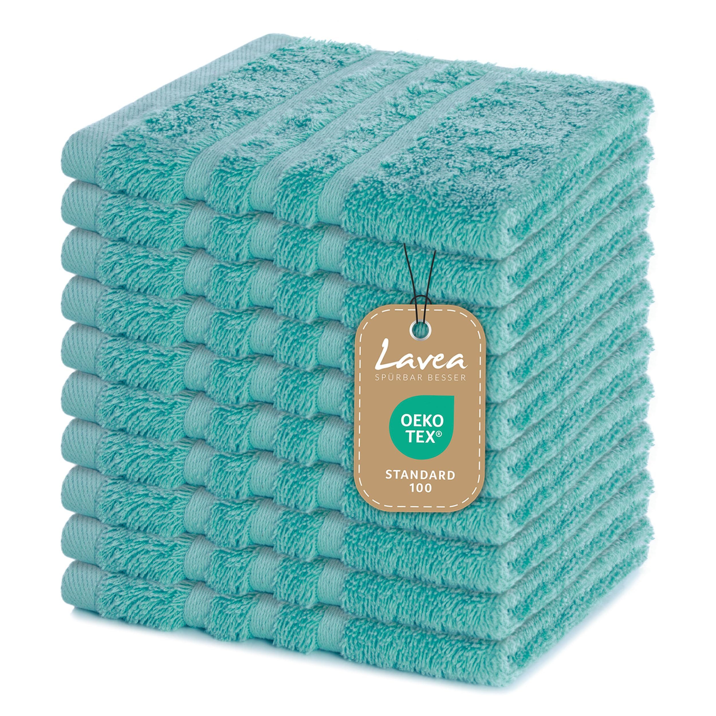 Lavea Handtuch Set saugstarke Frottierserie Elena, günstig online kaufen