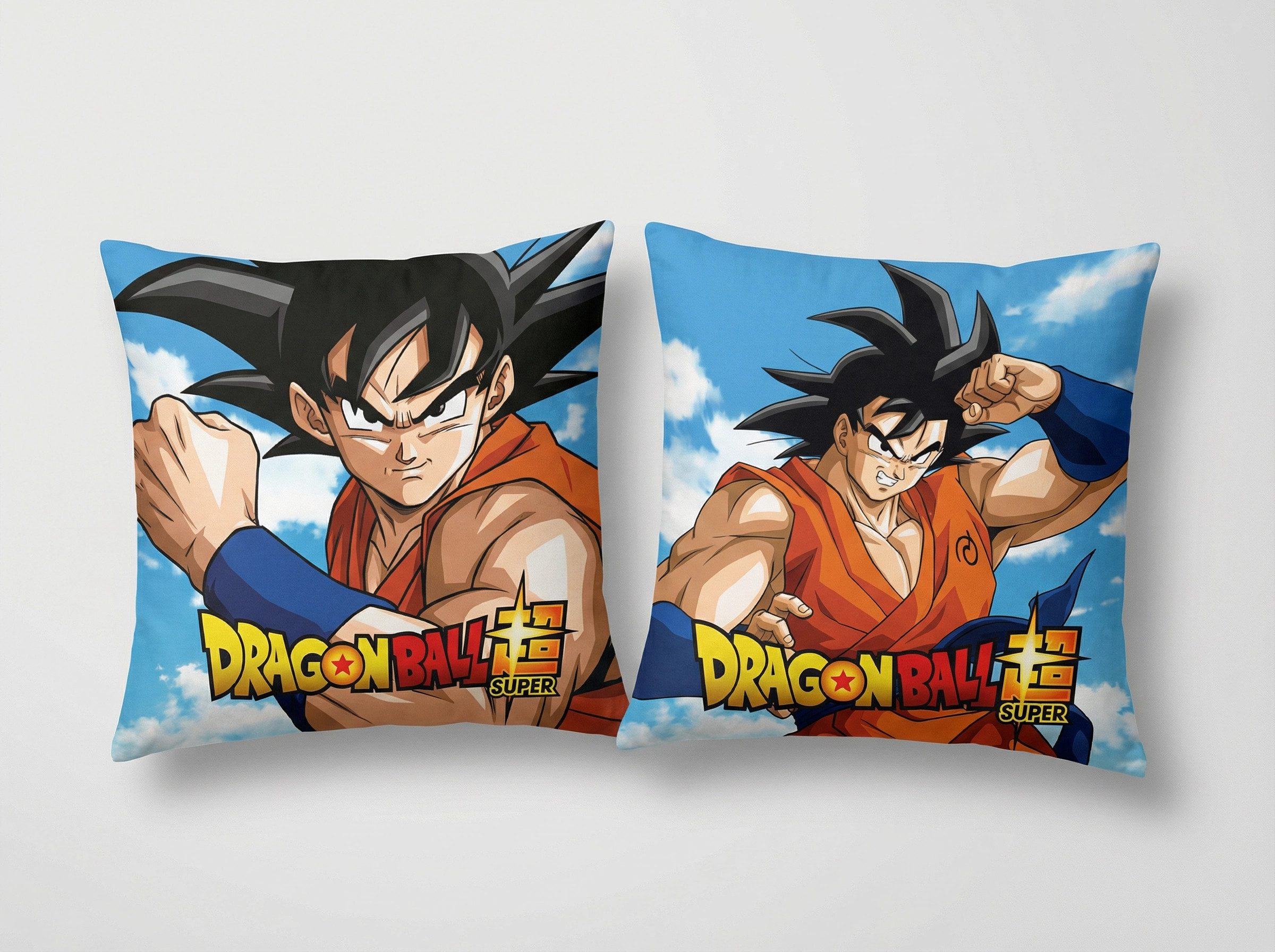Dragon Ball Bettwäsche Anime Dragon Ball Goku Bettwäsche Set 135-140x200 65x65, 2 teilig, 100% Baumwolle