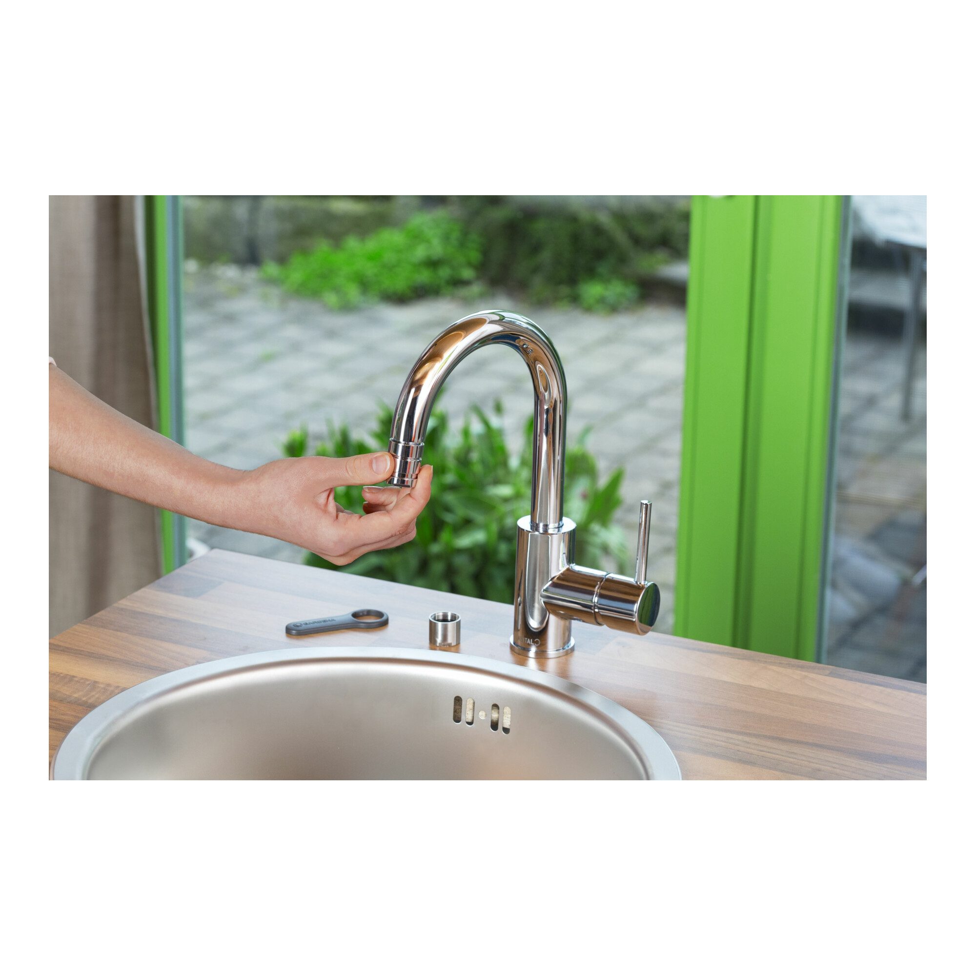 GARDENA Schlauchverbinder GARDENA Hahnverbinder für Indoor-Wasserhähne