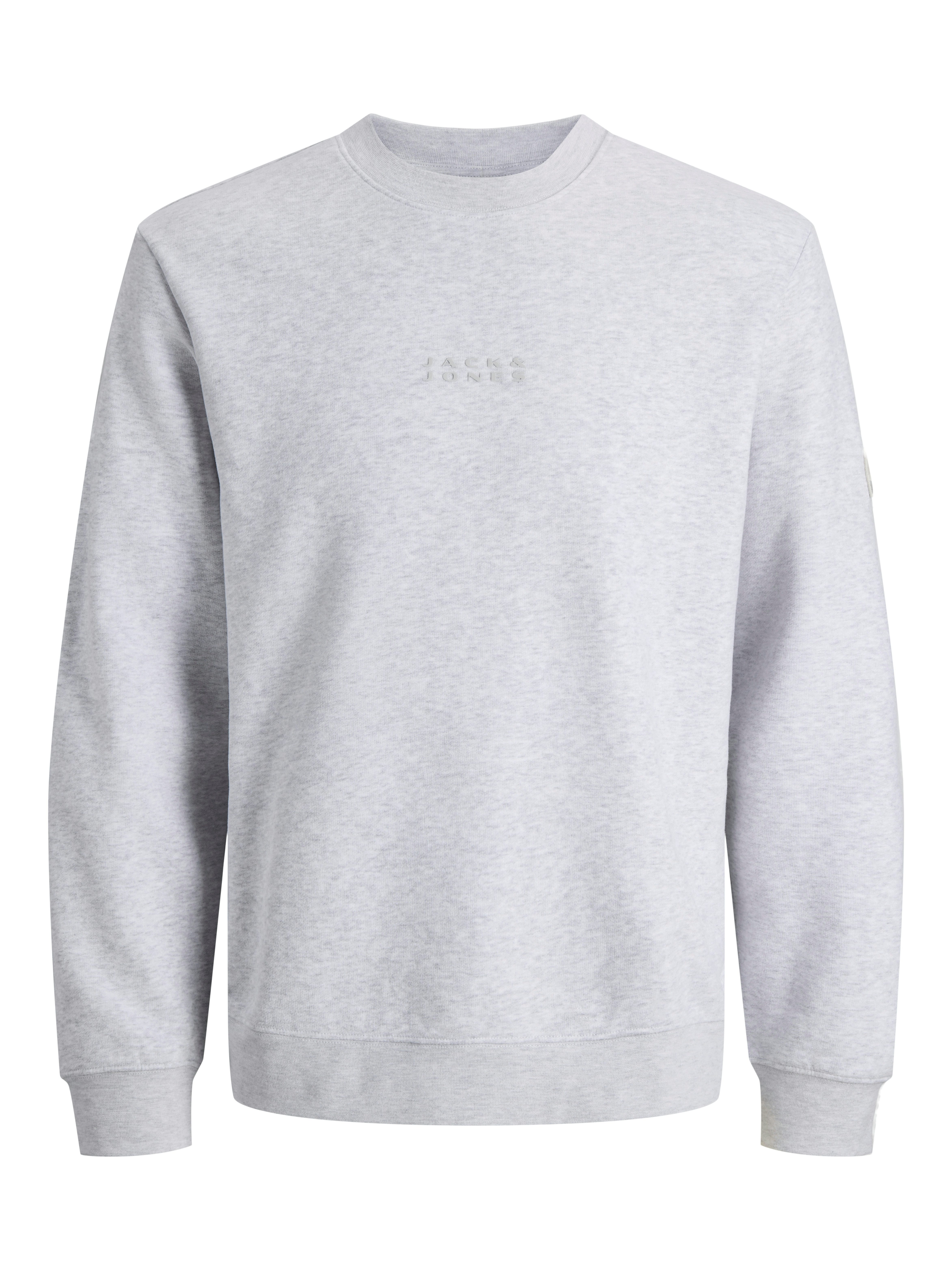 Jack & Jones Sweatshirt JCOPOINT SWEAT BADGE CREW NECK BF günstig online kaufen