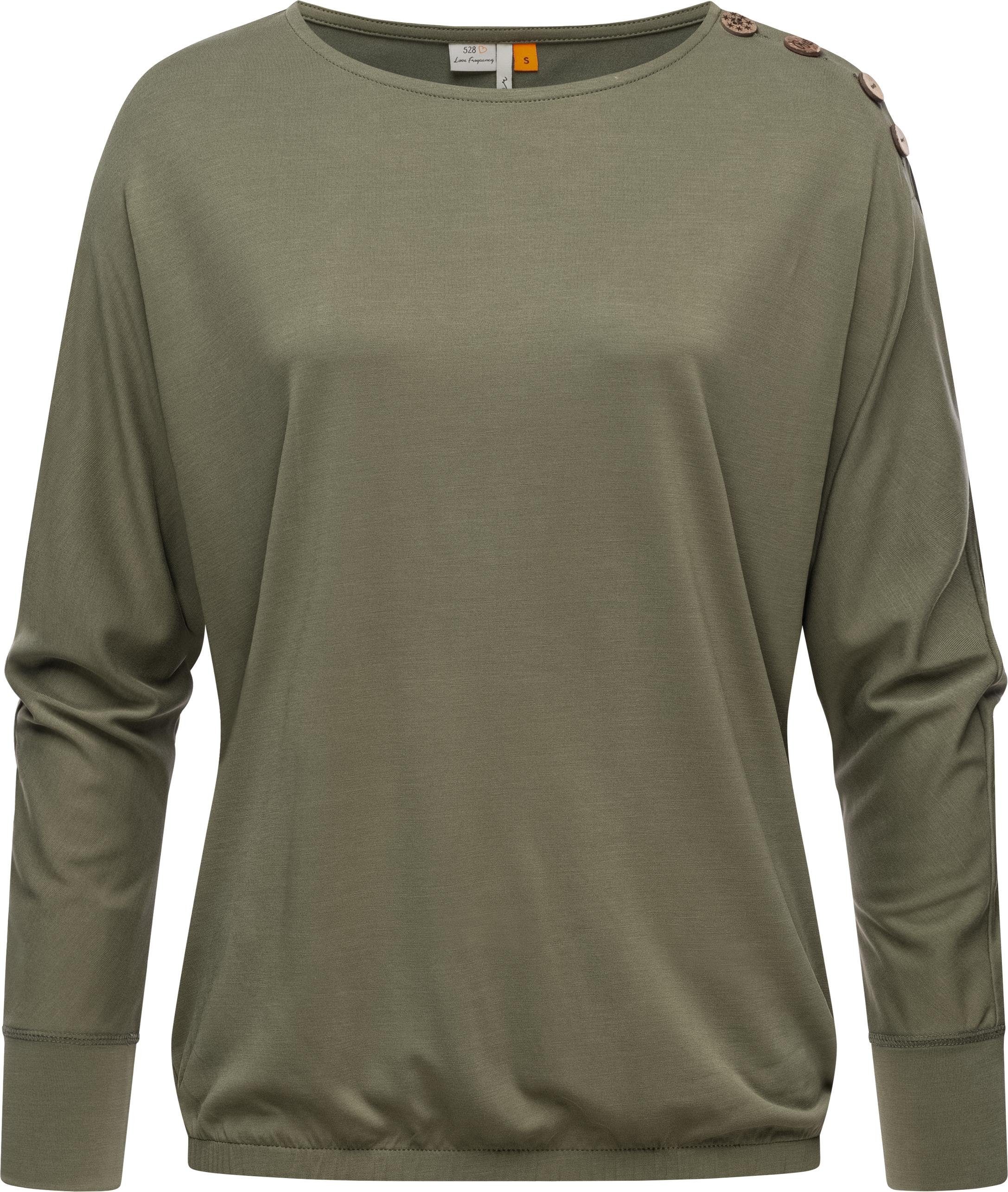 Ragwear Langarmshirt Sedda Modisches, langärmliges Damen Shirt