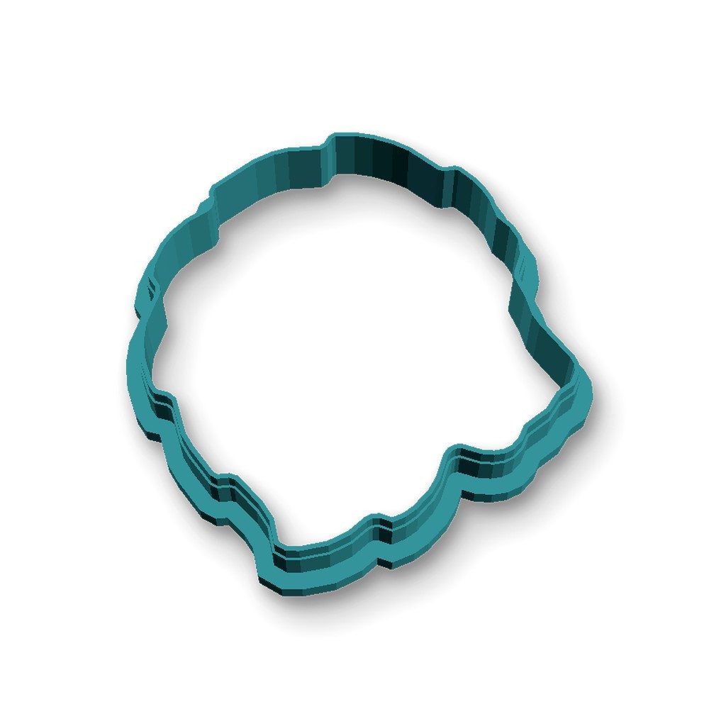 Ausstechform, Kunststoff, (Einzelteil, 1-St), Löwe, PETG, 80 mm