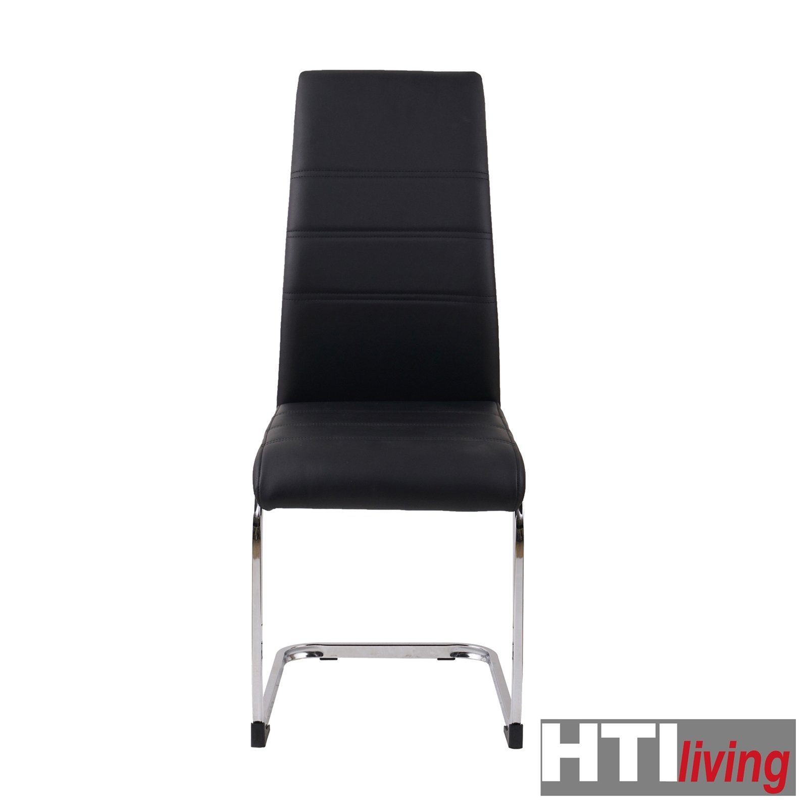 HTI-Living Freischwinger Schwingstuhl SallyC PU Schwarz günstig online kaufen