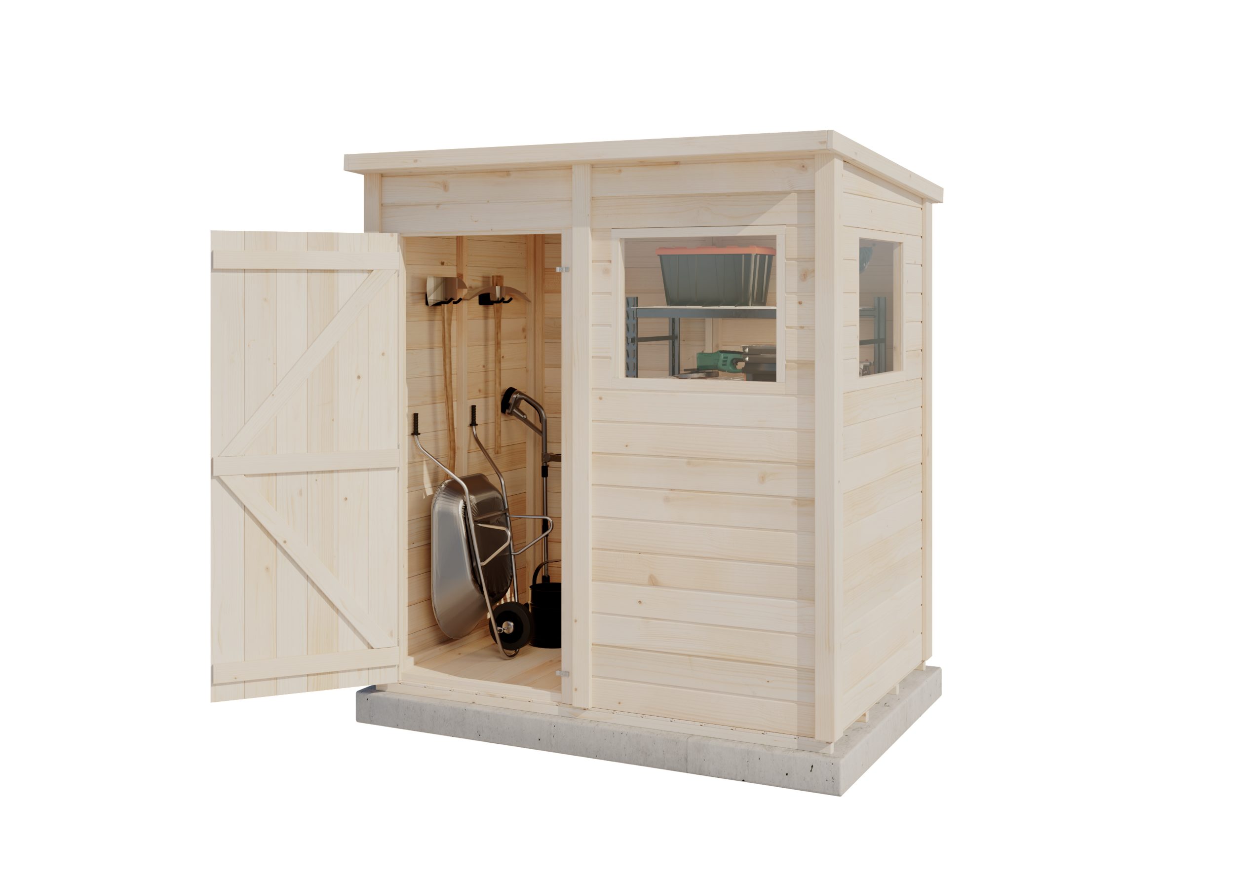 StoreHaus Gerätehaus Stefano, BxT: 186,2x126,2 cm günstig online kaufen