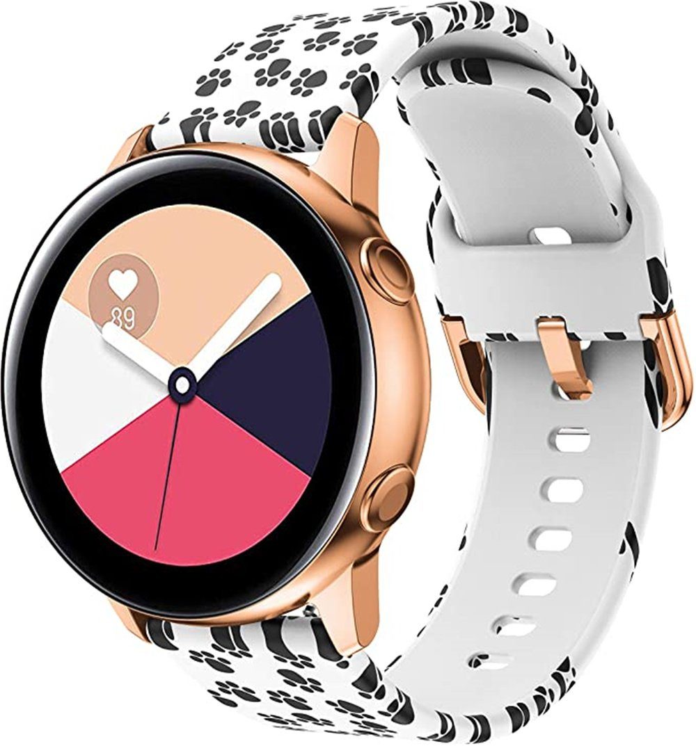 ELEKIN Smartwatch-Armband Kompatibel mit Samsung Active 2 44mm 40mm Galaxy  Watch Active 2 Bänder