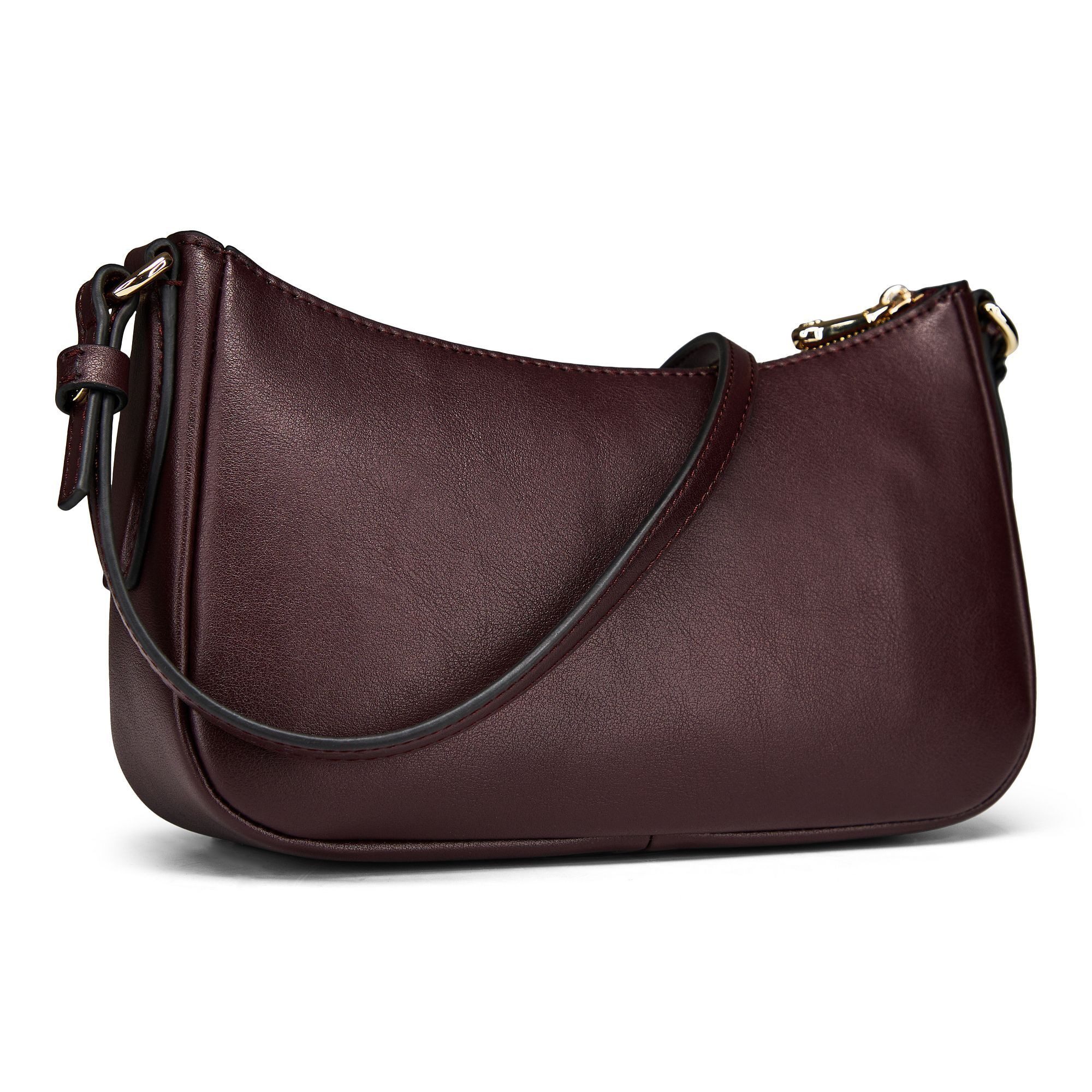 BOSS Schultertasche Numah, Lederfaserstoff