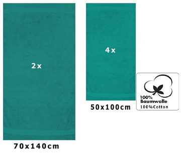 Betz Handtuch Set Betz PREMIUM Handtuch-Set -6 teiliges Handtücher-Set-100% Baumwolle, 100% Baumwolle, (6-tlg)