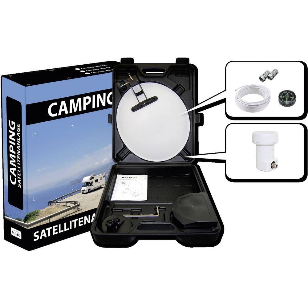 Camping Koffer Sat-Anlage Megasat Camping