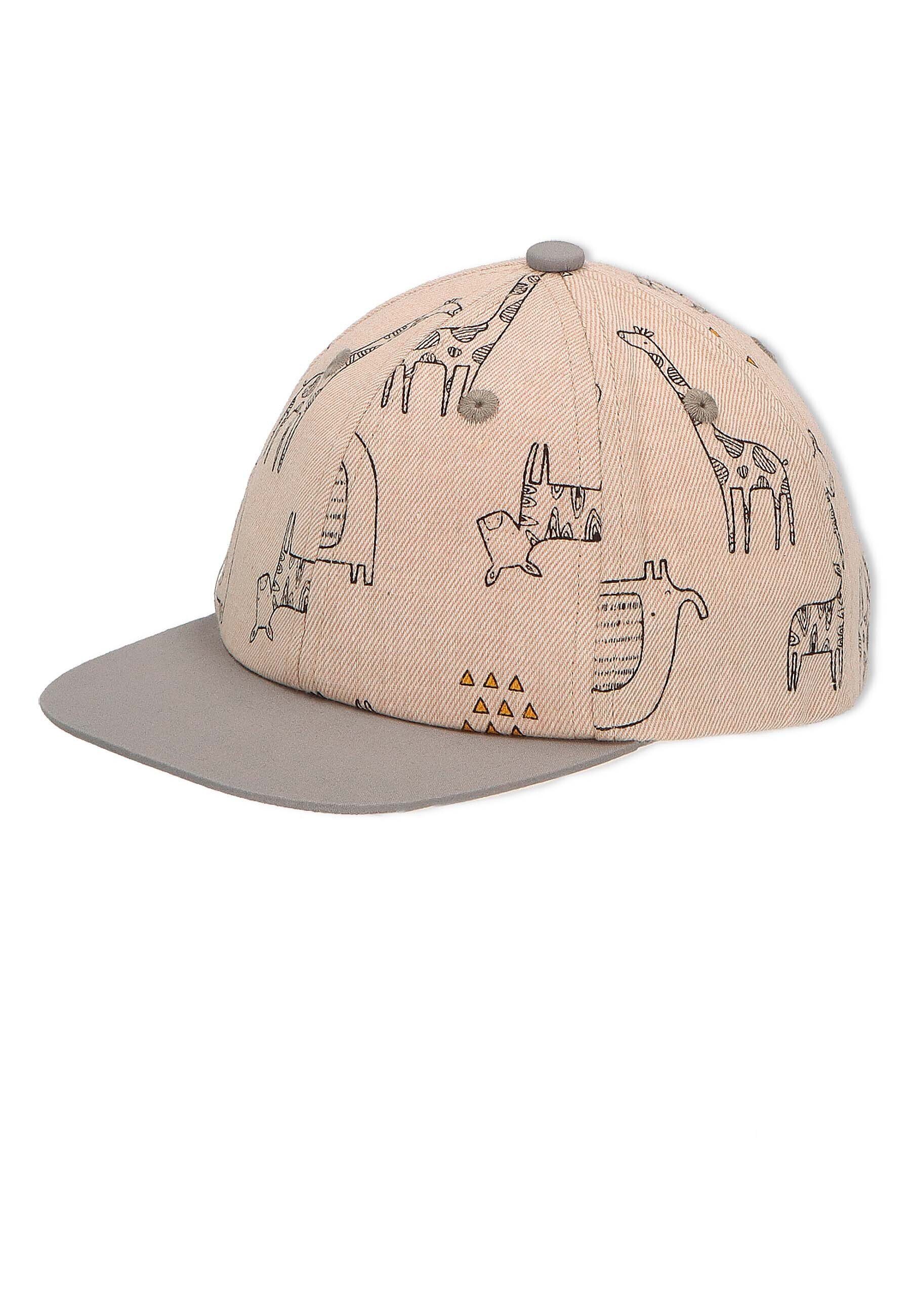 Sterntaler® Baseball Cap UV-Schutz 15 Basecap (1-St., Caps für Kinder bedruckt, Baseball Caps mit UV-Schutz) Baseball Cap Baumwolle mit Gummiband zur Größenregulierung