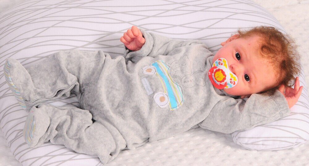 BABY-LAMA Strampler »Strampler Baby Schlafanzug Einteiler 62 68 74 80 86  warm«