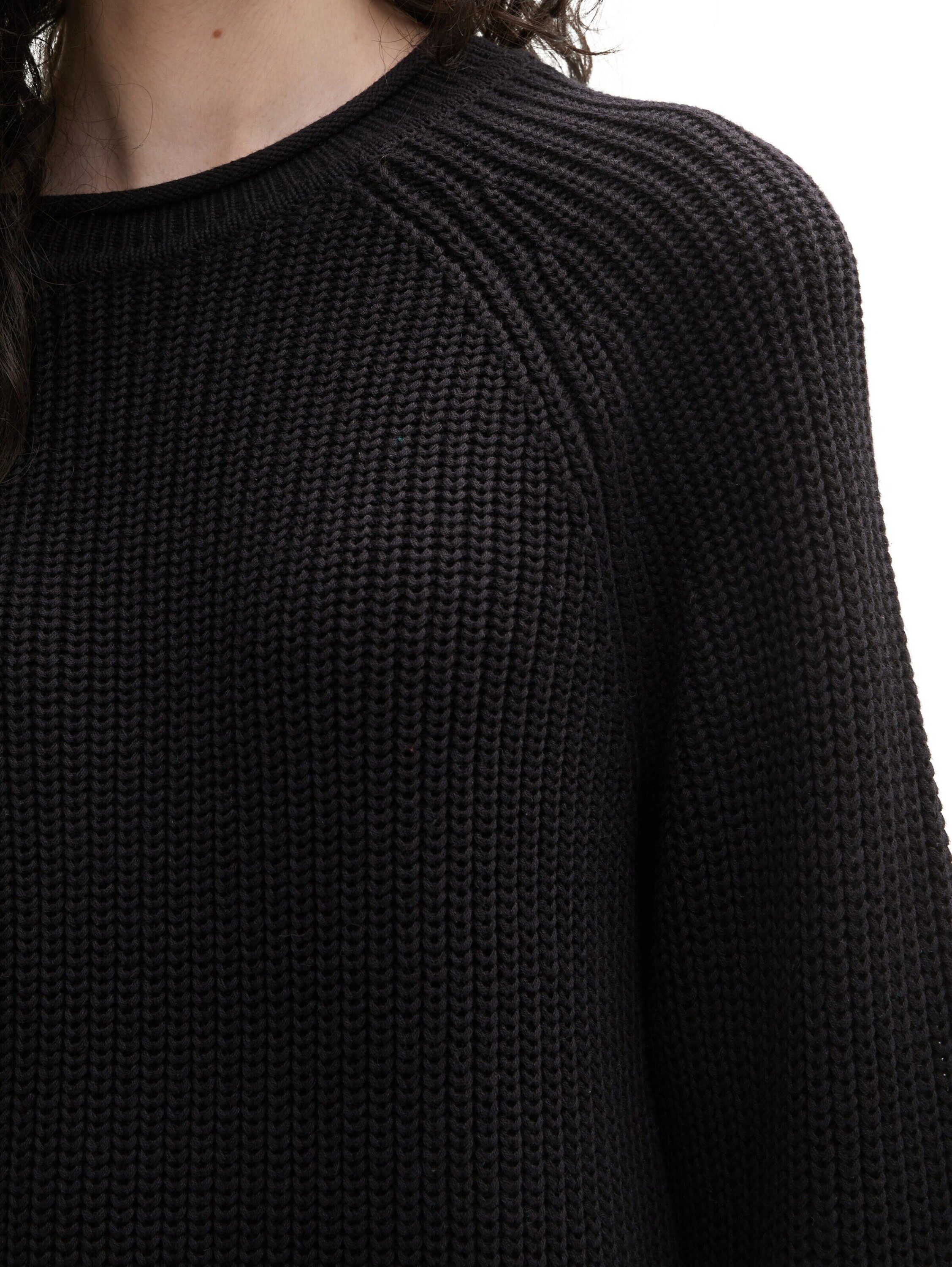 TOM TAILOR Denim Rundhalspullover (1-tlg) Plain/ohne Details