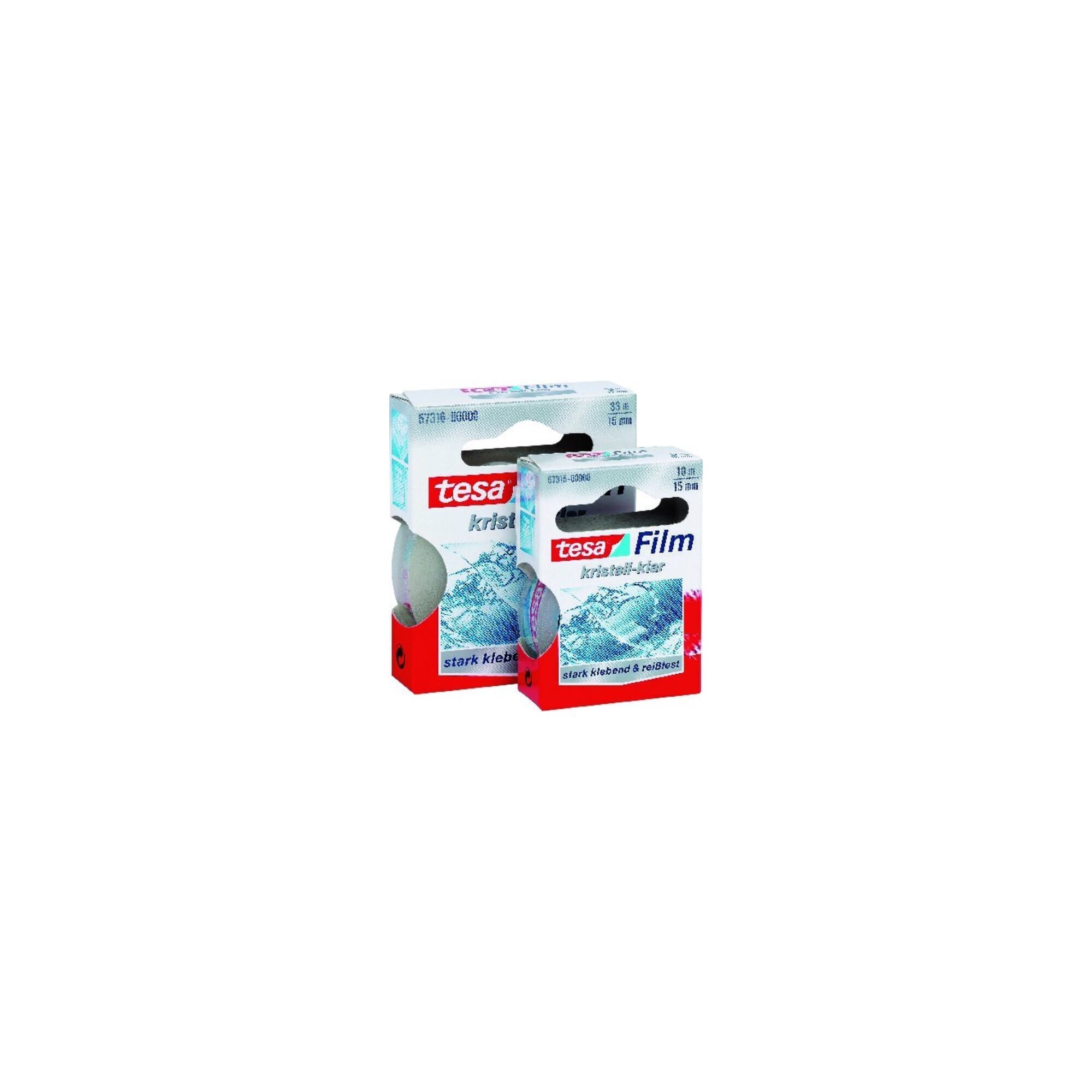 tesa Klebeband tesa Film 57316 33mx15mm kristall-Klar 12 Stk