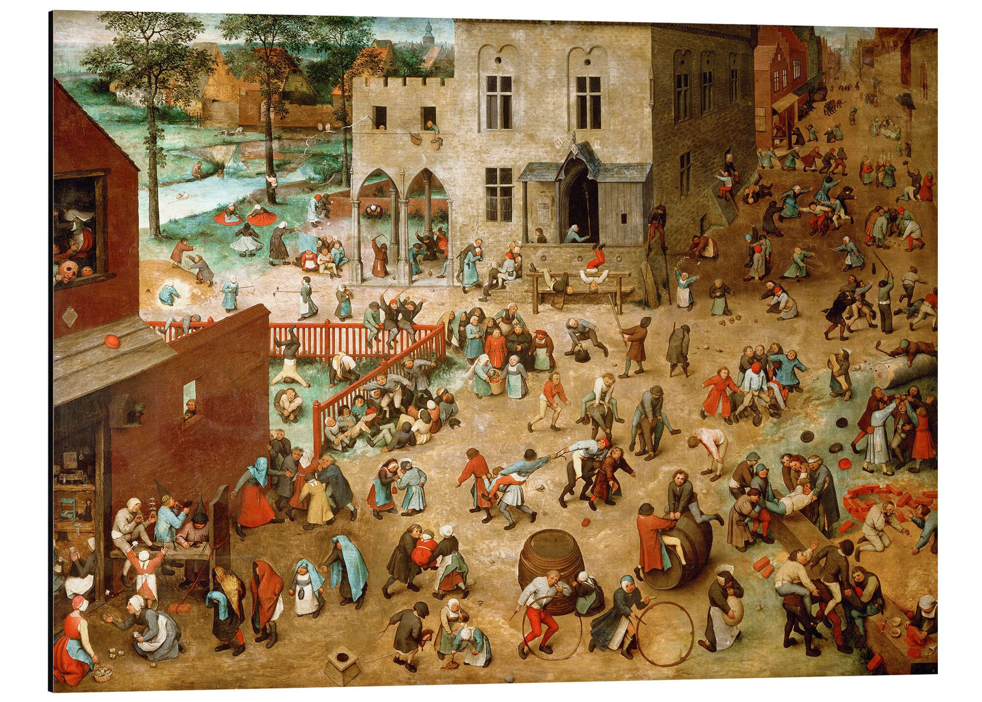 Alu-Dibond-Druck Pieter Brueghel d.Ä.