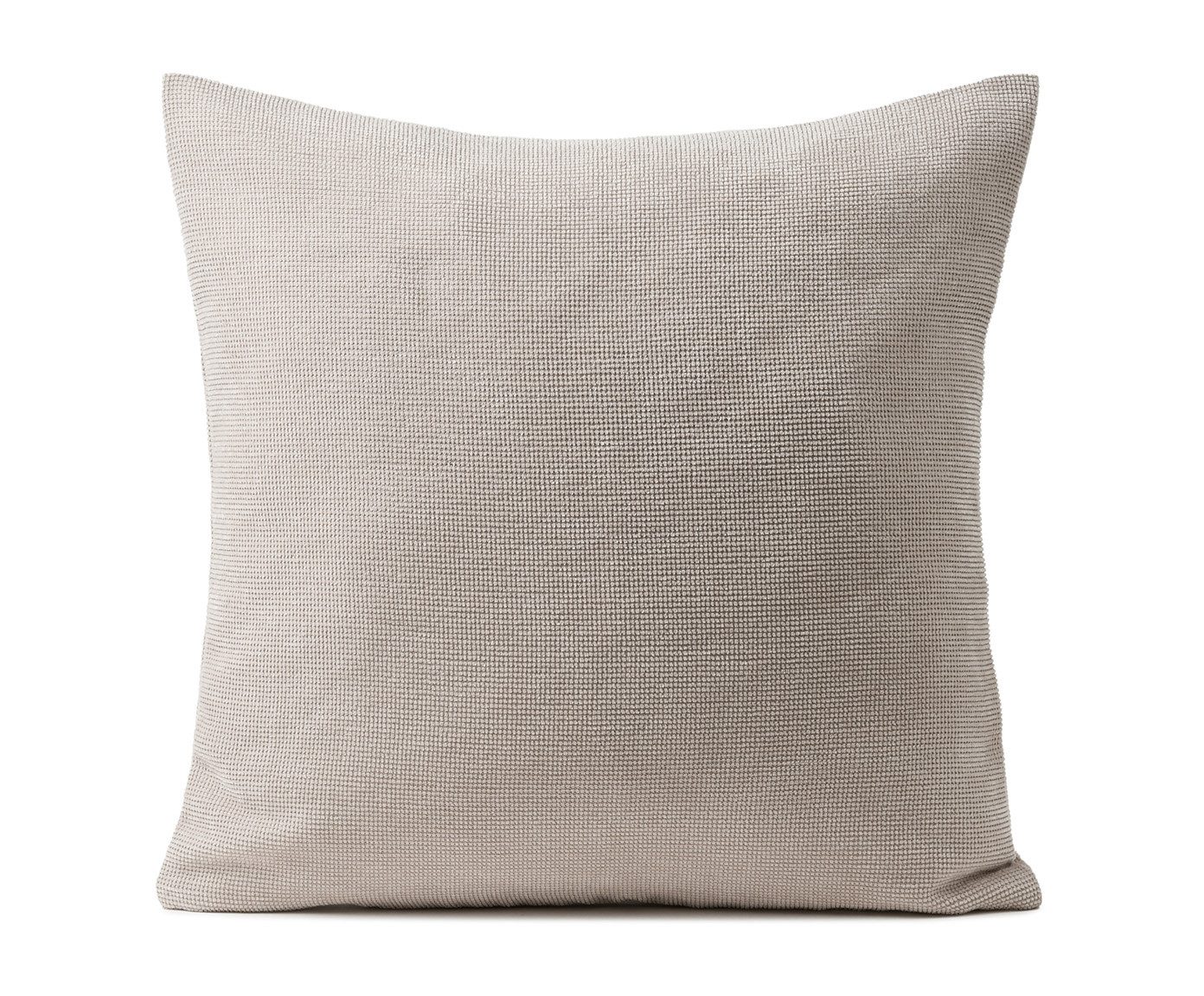 Gözze Zierkissen GÖZZE Kissen LENA taupe BH 50x50 cm braun Dekokissen