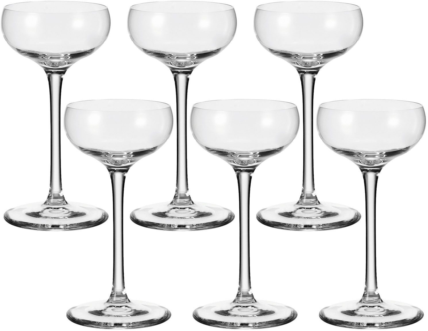 LEONARDO Likörglas CHEERS, Glas, 6-teilig