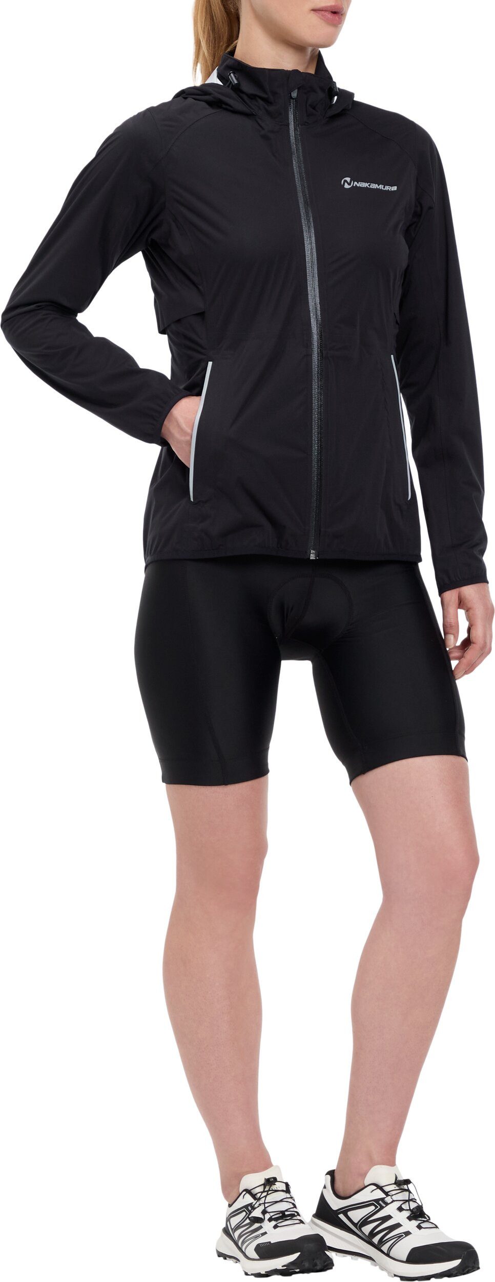NAKAMURA Fahrradjacke Da.-Funktions-Jacke Ella V W BLACK NIGHT