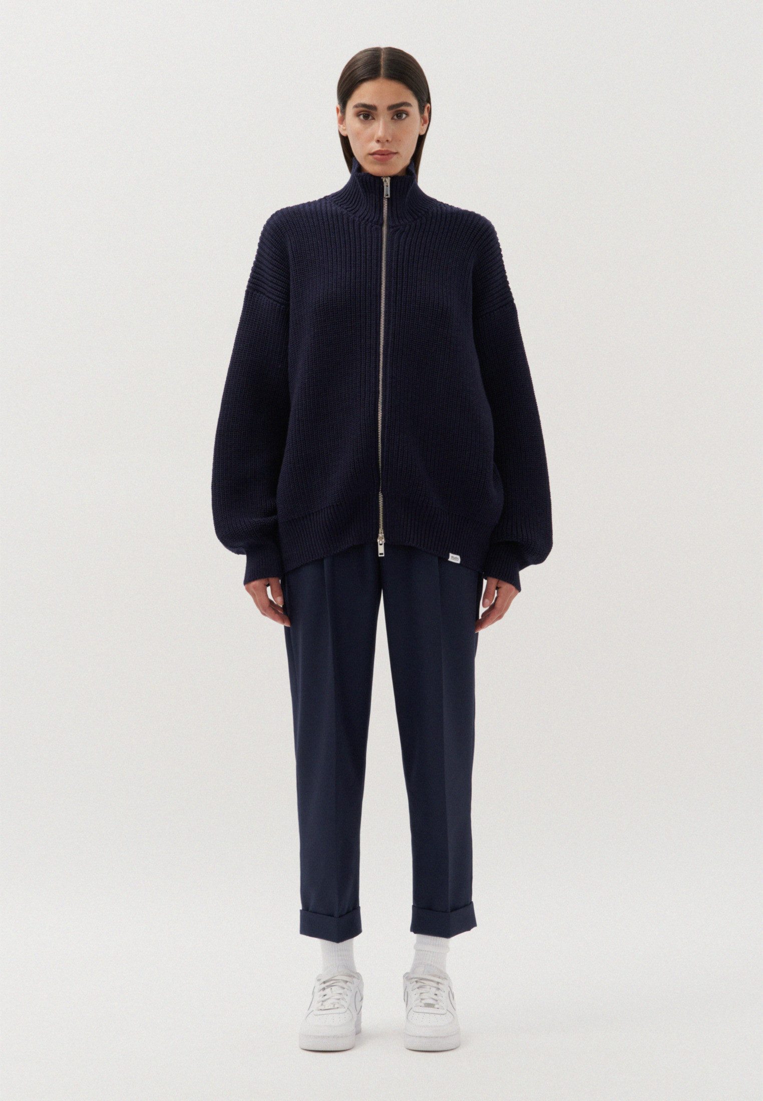 studio seidensticker Strickjacke Studio Sweater Uni