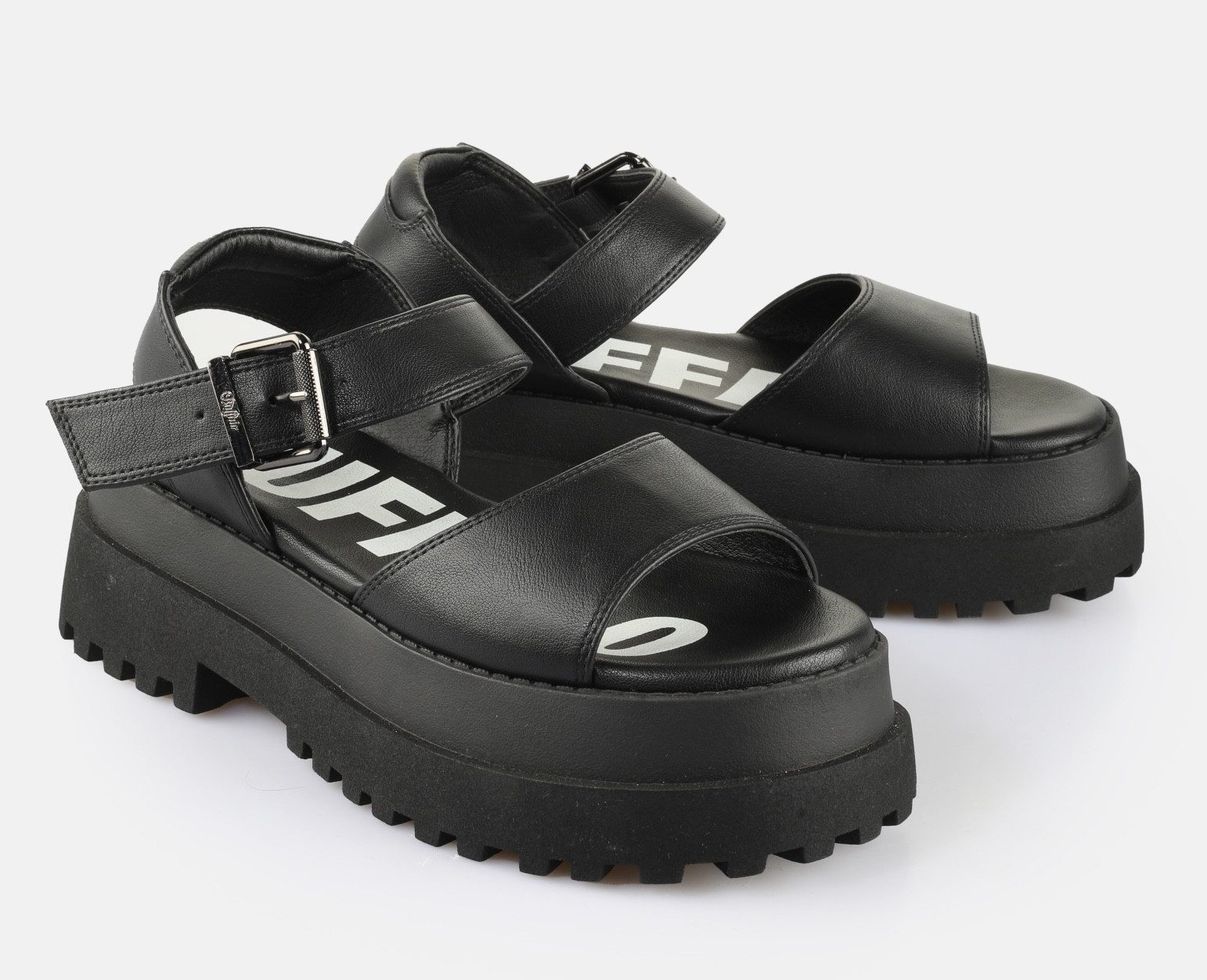 Buffalo PLUTO JOJO Plateausandale, Riemchensandale, Festival-Sandale, Somme günstig online kaufen