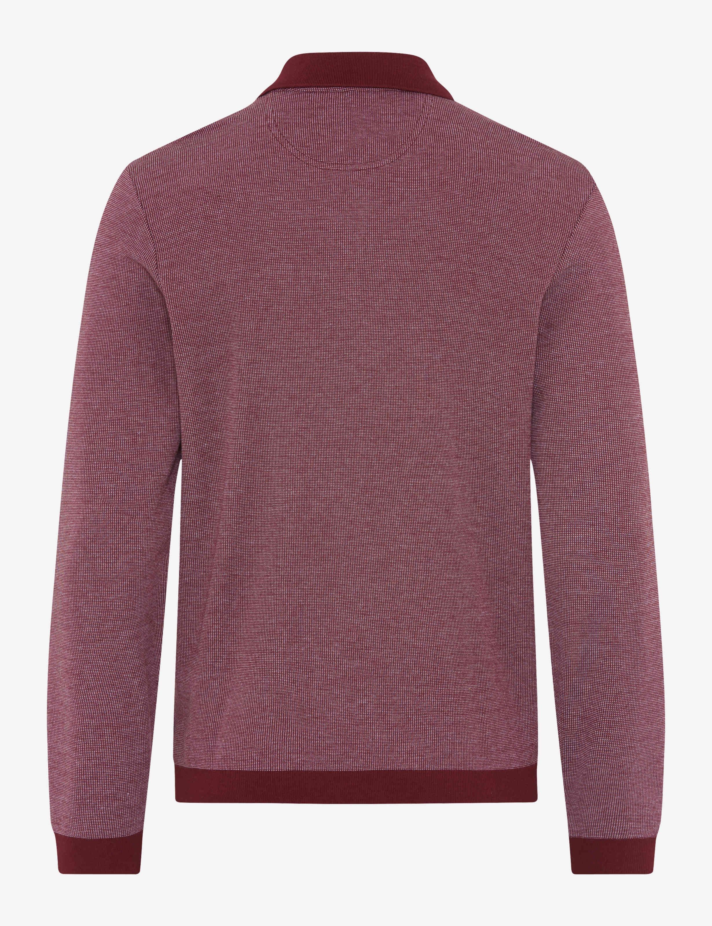 Brax Langarm-Poloshirt