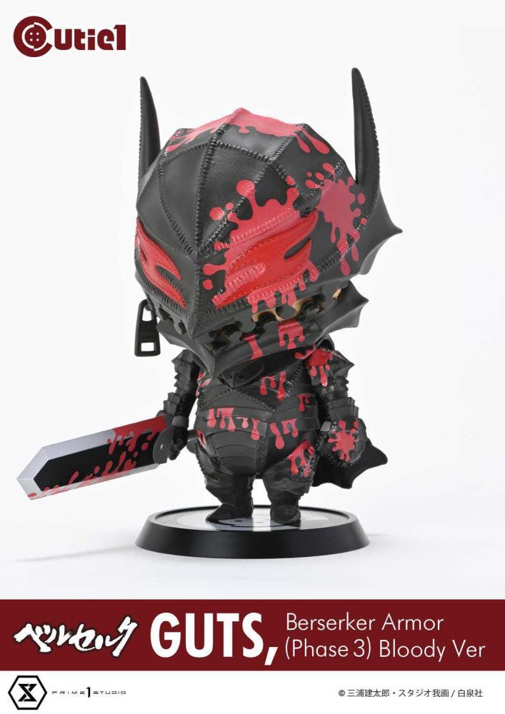 Prime 1 Studio Merchandise-Figur Berserk Cutie1 PVC Figur Guts Berserker Armor (Phase 3) Bloody Ver. 12