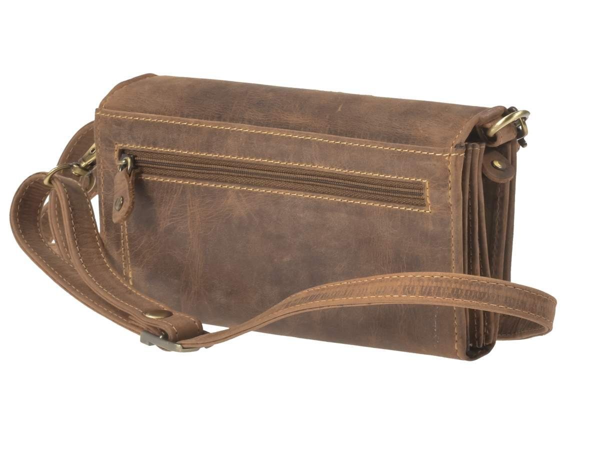 Greenburry Vintage Wallet, Shoulder Bag, 7 Card Slots, RFID Protection