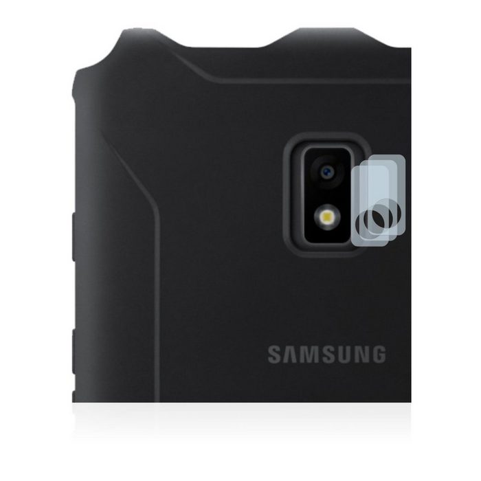BROTECT flexible Panzerglasfolie für Samsung Galaxy Tab Active 2 (NUR Kamera) Displayschutzglas 3 Stück Schutzglas Glasfolie klar