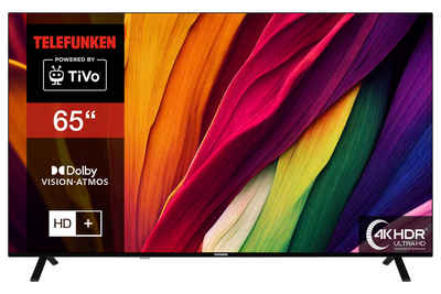 Telefunken XU65TO750S LCD-LED Fernseher (164 cm/65 Zoll, 4K Ultra HD, TiVo Smart TV, TiVo Smart TV, HDR Dolby Vision, Dolby Atmos, HD+, Triple-Tuner)