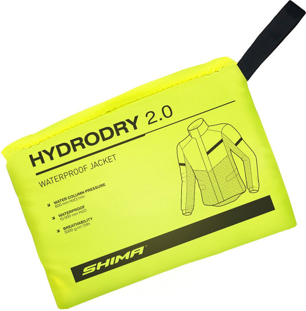 SHIMA Regenjacke HydroDry 2.0 Motorrad Regenjacke wasserdicht