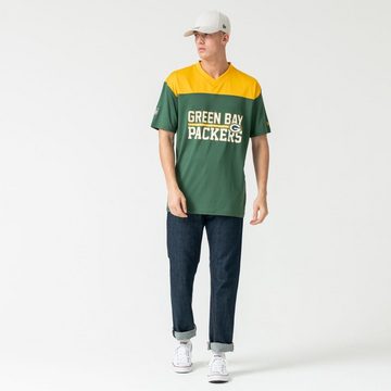 New Era Print-Shirt New Era NFL GREEN BAY PACKERS Stacked Wordmark OS T-Shirt