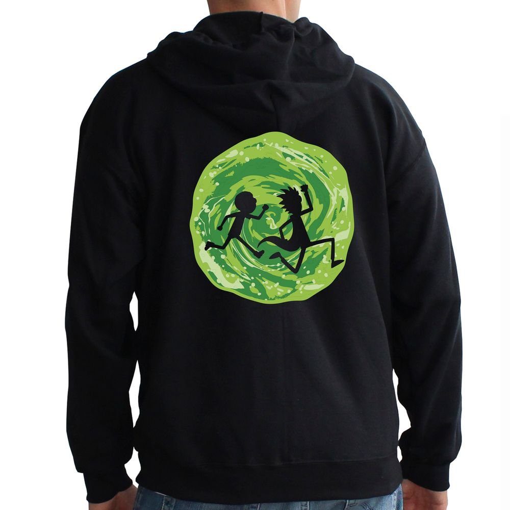 Rick and Morty Kapuzensweatjacke