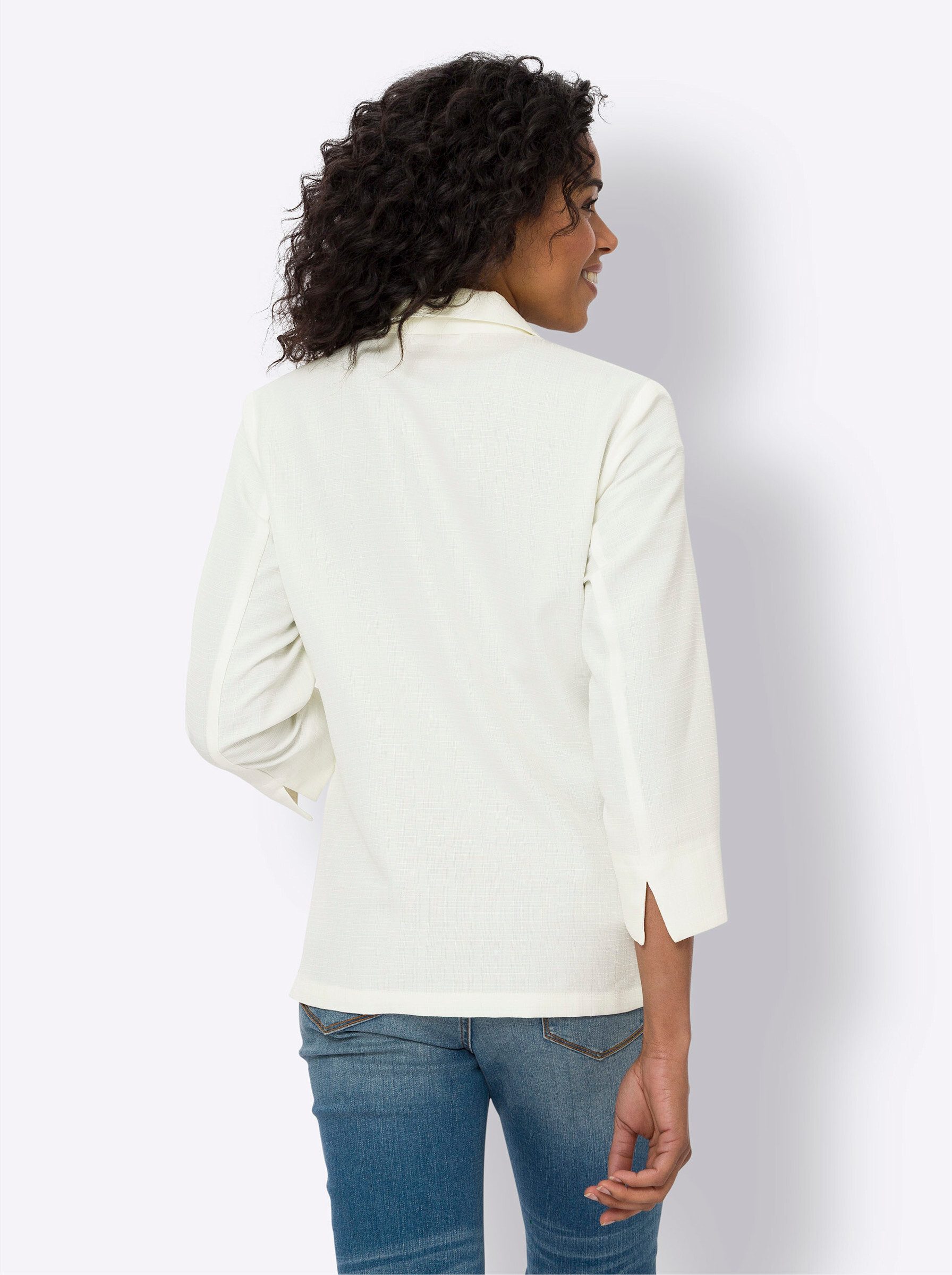 Sieh an! Blusenblazer Blazer 3/4-Arm .