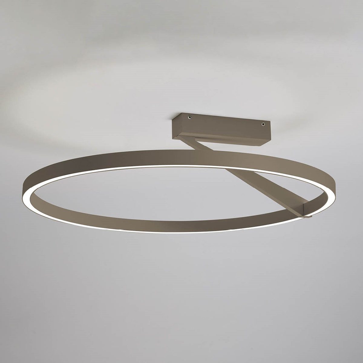 Vivida International Deckenleuchten Meridiana Wand-/ Deckenleuchte Sand, Ø: 60 cm, LED fest integriert, Warmweiß, Deckenlampe