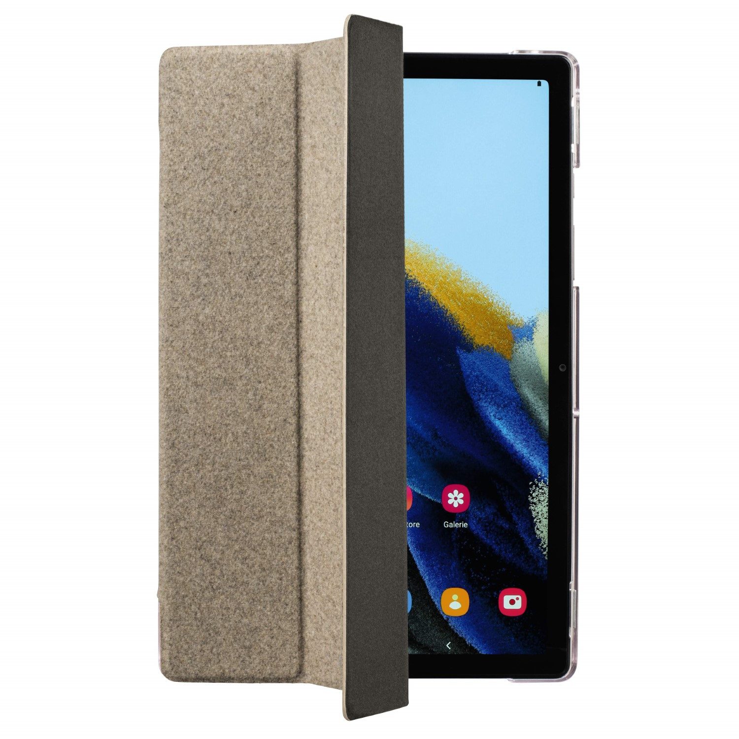 Hama Tablet-Hülle Hama Smart Tasche Cover Schutz-Hülle Beige, Book-Case Etui Ständer Bag für Samsung Galaxy Tab A8 10,5" – Bild 5 von 5