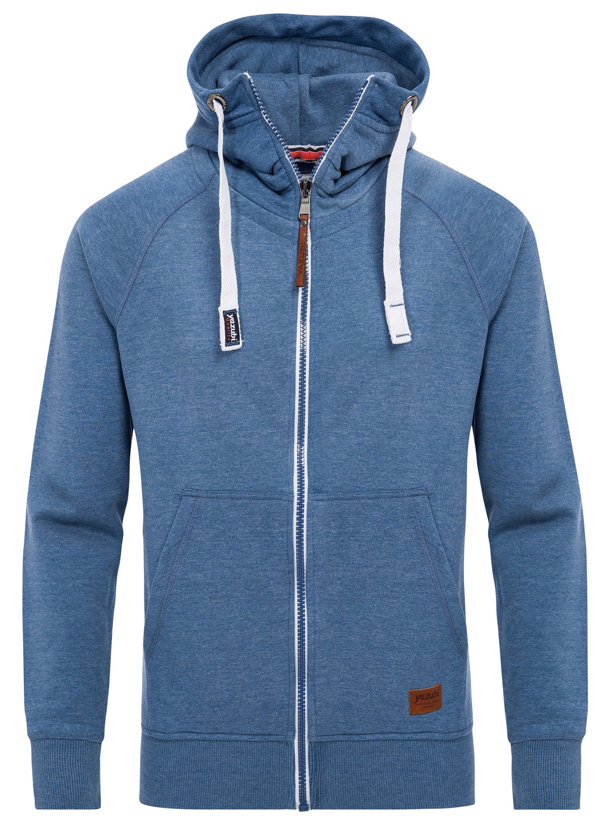 Yazubi Kapuzensweatjacke Jacob Zip Hoodie mit Kapuze