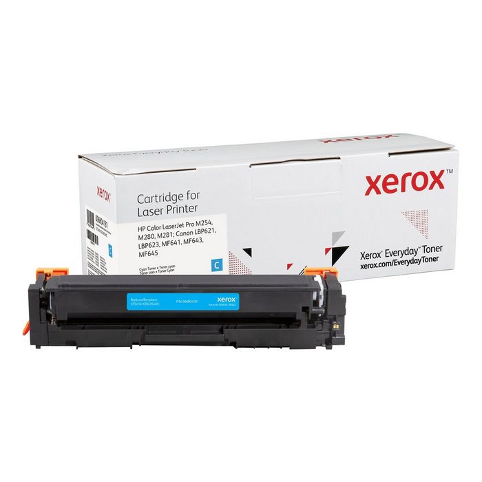 Xerox Tonerpatrone Everyday Cyan Toner kompatibel mit HP 202X (CF541X/CRG-054HC)