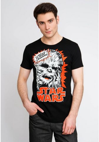 Футболка с coolem Wookie-Print »...