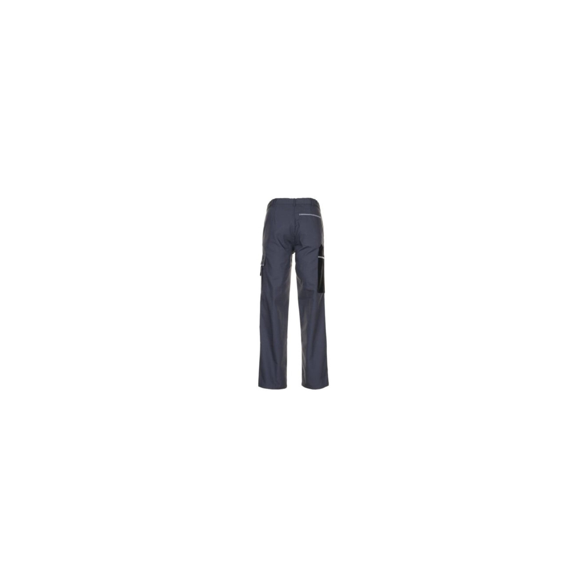 Planam 3/4-Hose Bundhose Canvas 320 Gr.50 grau/schwarz 65%PES/35 %CO PLANAM