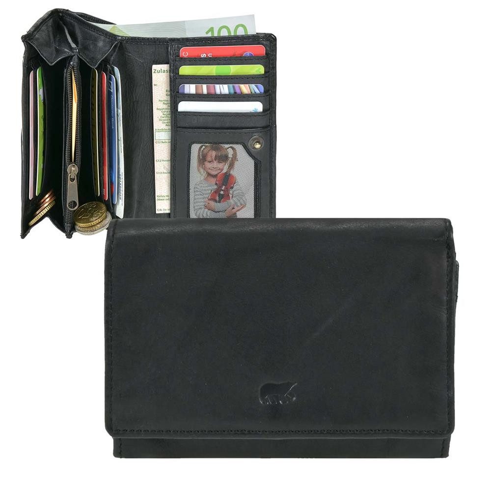 Bear Design Geldbörse "Lieke" Cow Lavato Leder, Damenbörse, Portemonnaie, 9 günstig online kaufen