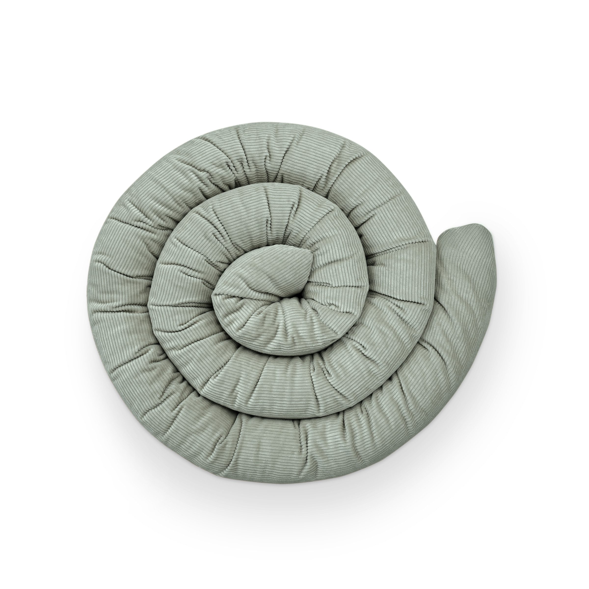 Ehrenkind Nestchenschlange Bettschlange Cord aus 100% Bio-Baumwolle, Schutz und Geborgenheit, (Kuschelschlange, Bettumrandung Babybett), Bettschlange Baby