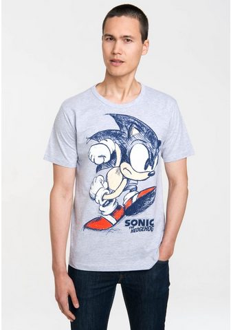 Футболка с Sonic the Hedgehog-Print