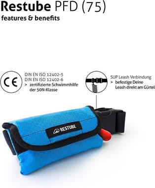 Restube Schwimmhilfe pfd by Restube, aufblasbare 50N-Schwimmhilfe, CE-zertifiziert, wiederverwendbar