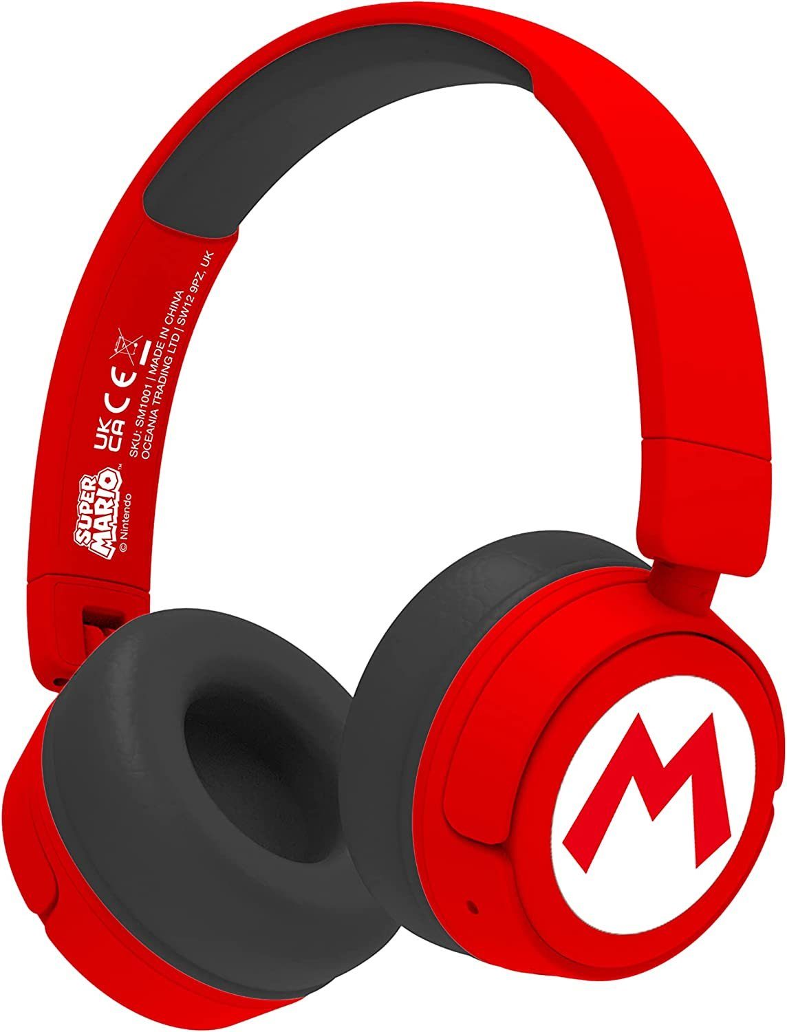 Super Mario Logo Bluetooth Kinder Kopfhörer Bluetooth-Kopfhörer